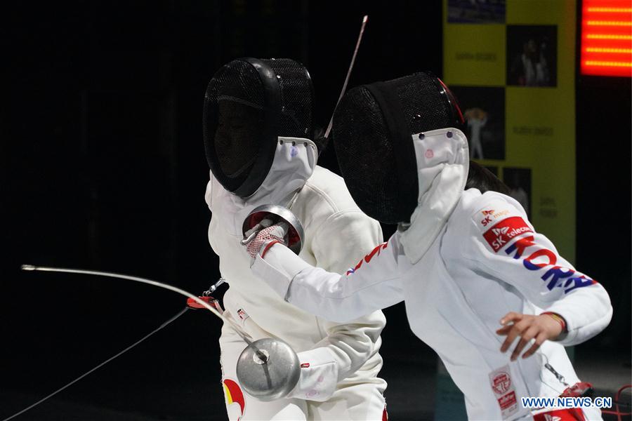 (SP)JORDAN-AL SALT-FENCING-2019 ASIAN JUNIOR AND CADET FENCING CHAMPIONSHIPS