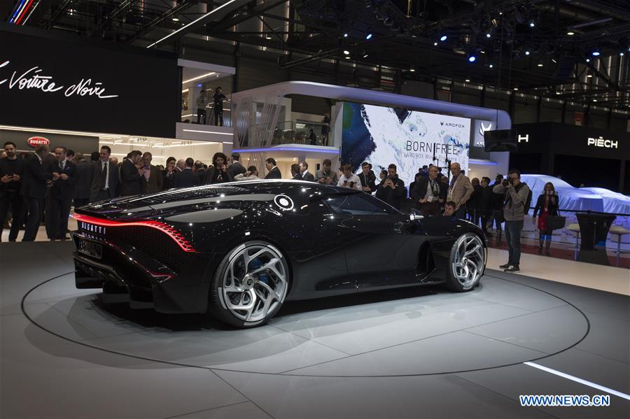 SWITZERLAND-GENEVA-MOTOR SHOW-PRESS DAY