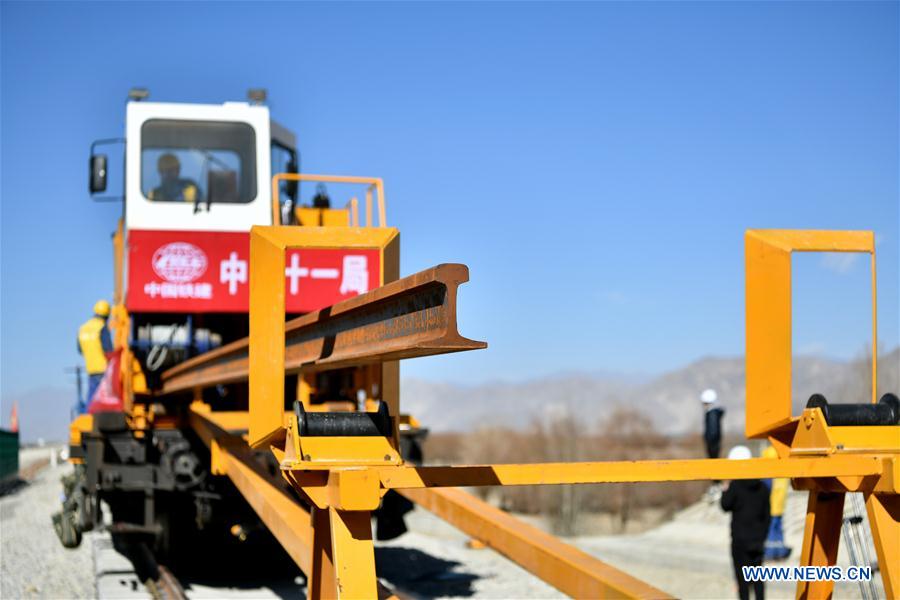 CHINA-LHASA-NYINGCHI RAILWAY-CONSTRUCTION (CN)