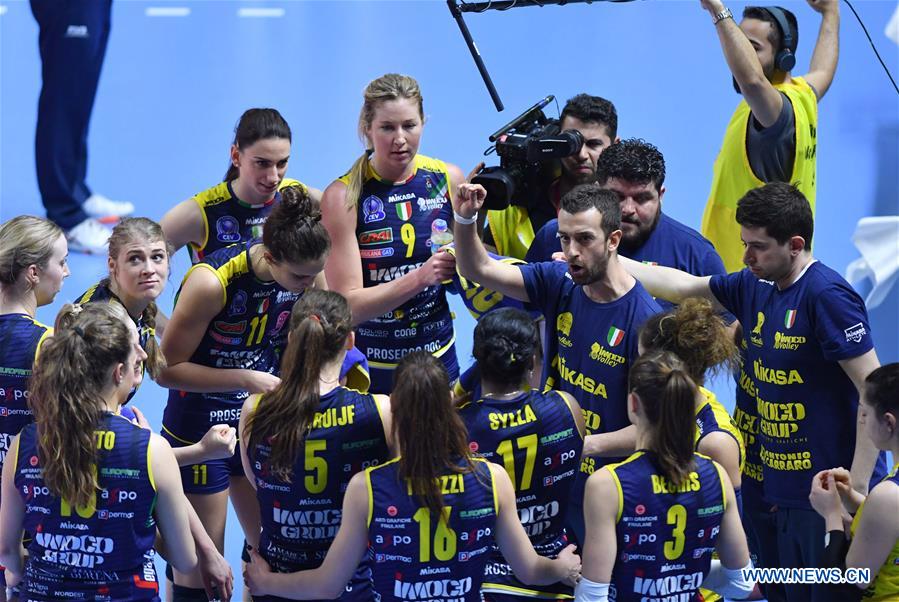 (SP)TURKEY-ISTANBUL-VOLLEYBALL-CEV CHAMPIONSHIPS LEAGUE-QUARTERFINAL