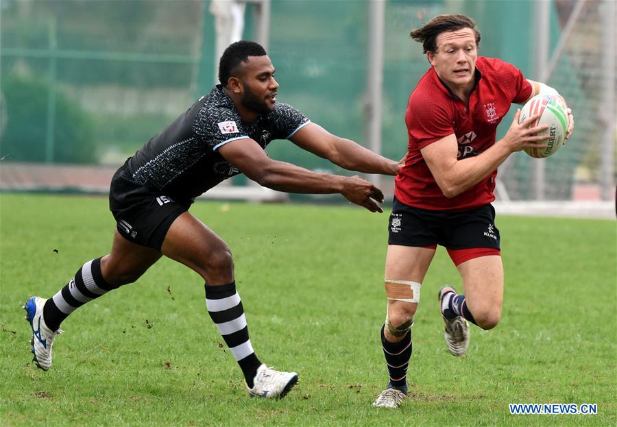 (SP)CHINA-HONG KONG-RUGBY-FRIENDLY MATCH