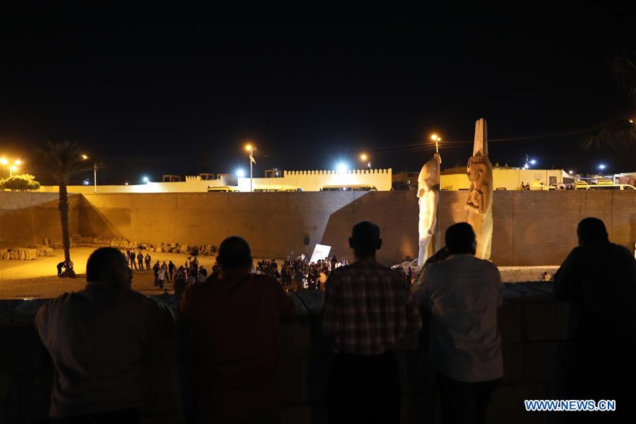 EGYPT-SOHAG-RAMSES II STATUE-REVIVAL