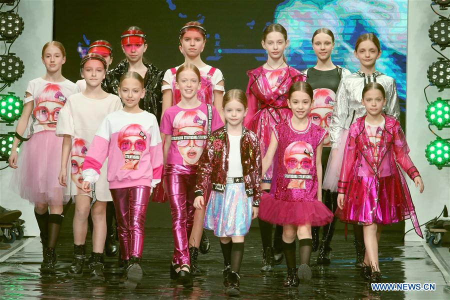 BELARUS-MINSK-FASHION WEEK-KIDS