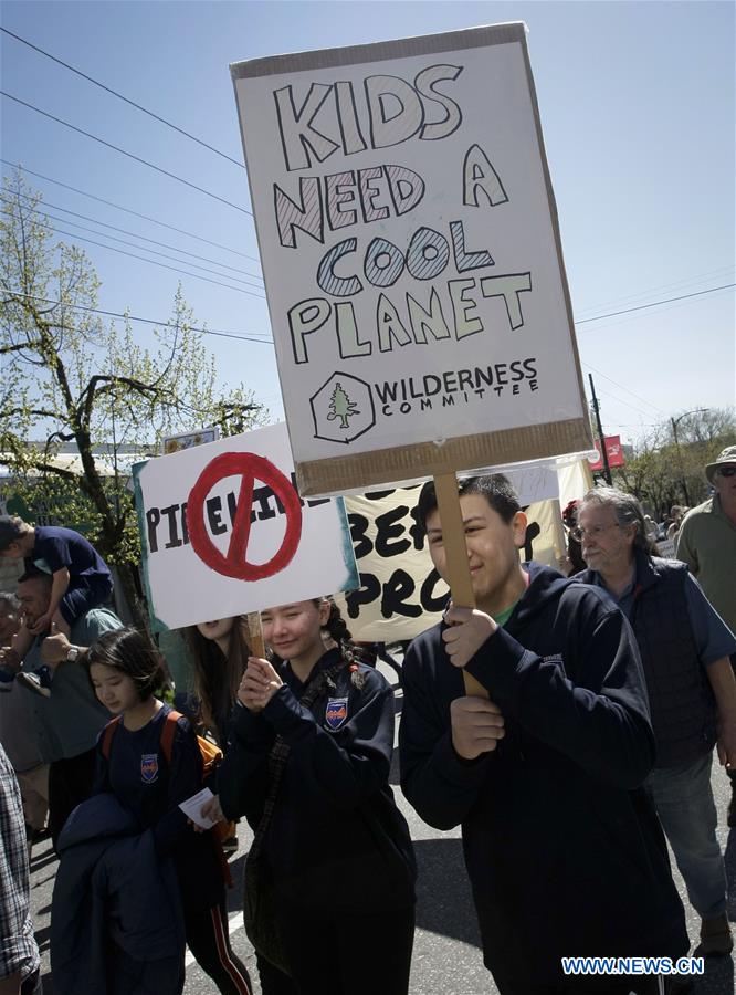 CANADA-VANCOUVER-EARTH DAY PARADE