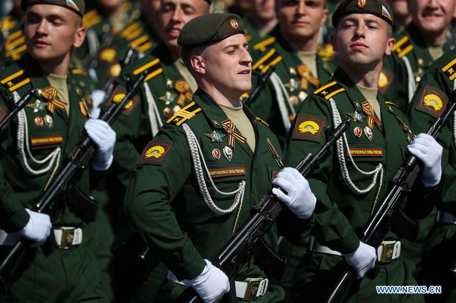 RUSSIA-MOSCOW-VICTORY DAY-PARADE-REHEARSAL