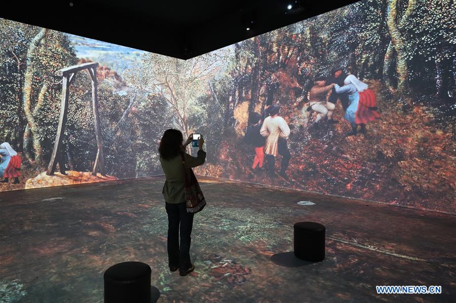 BELGIUM-BRUSSELS-BRUEGEL-IMMERSIVE EXHIBITION