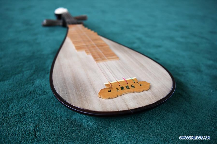 CHINA-MUSICAL INSTRUMENTS-GANSU-PIPA (CN)