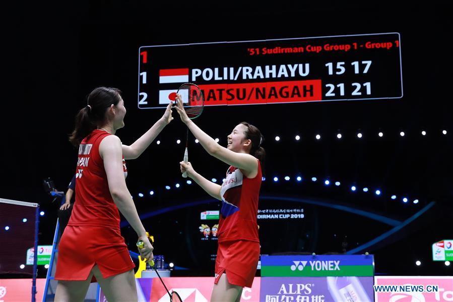 (SP)CHINA-NANNING-BADMINTON-SUDIRMAN CUP 2019(CN)