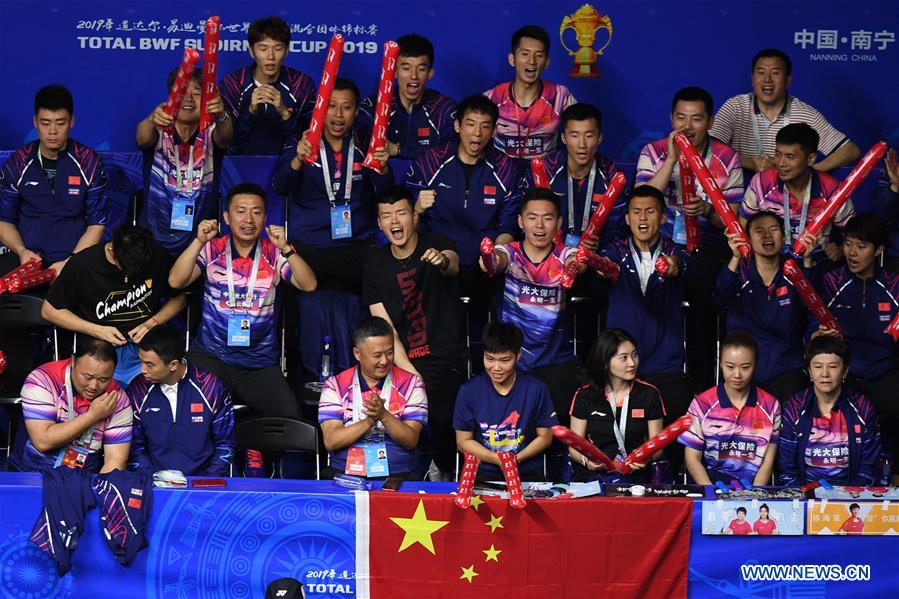 (SP)CHINA-NANNING-BADMINTON-SUDIRMAN CUP 2019(CN)