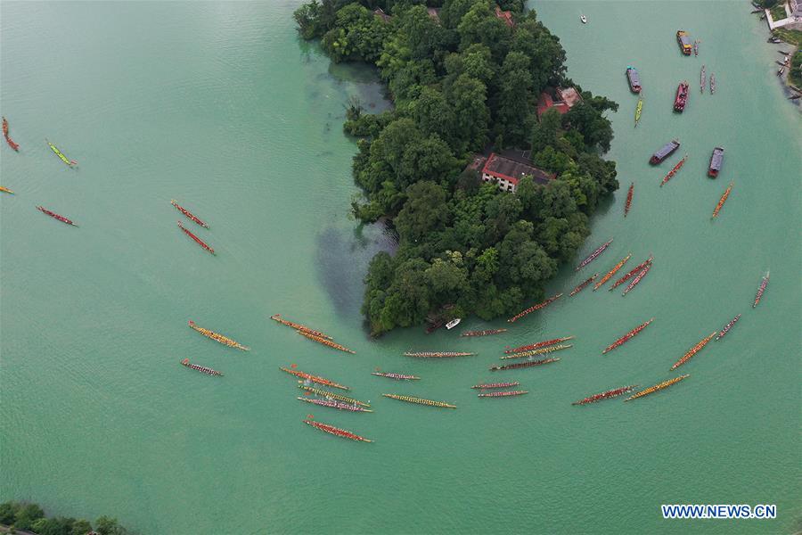 #CHINA-TONGREN-DRAGON BOAT RACE (CN)