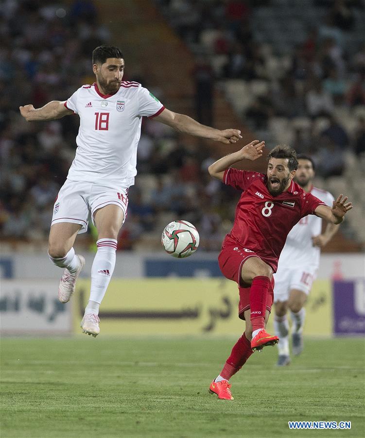 (SP)IRAN-TEHRAN-SOCCER-FRIENDLY MATCH-IRAN VS SYRIA