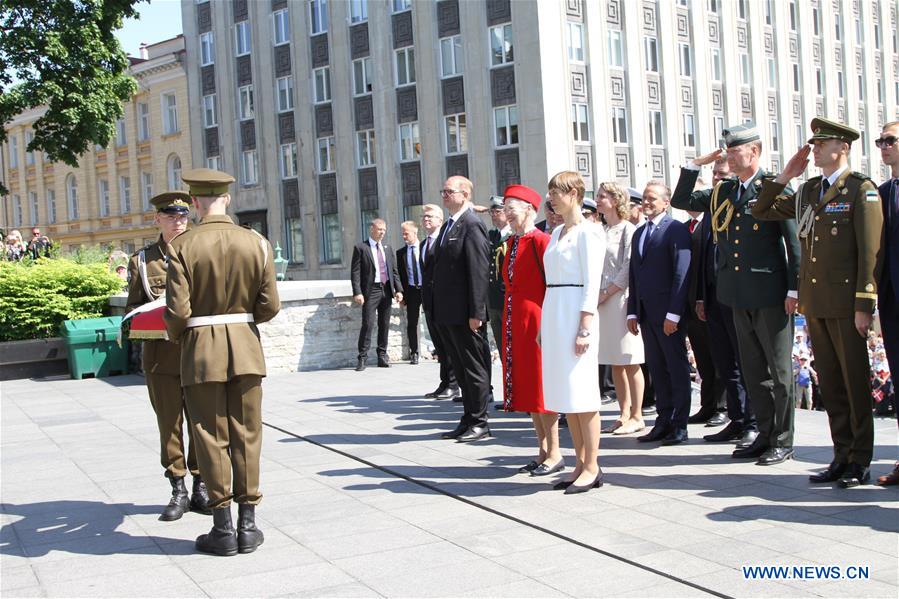 ESTONIA-TALLINN-DENMARK-QUEEN-VISIT