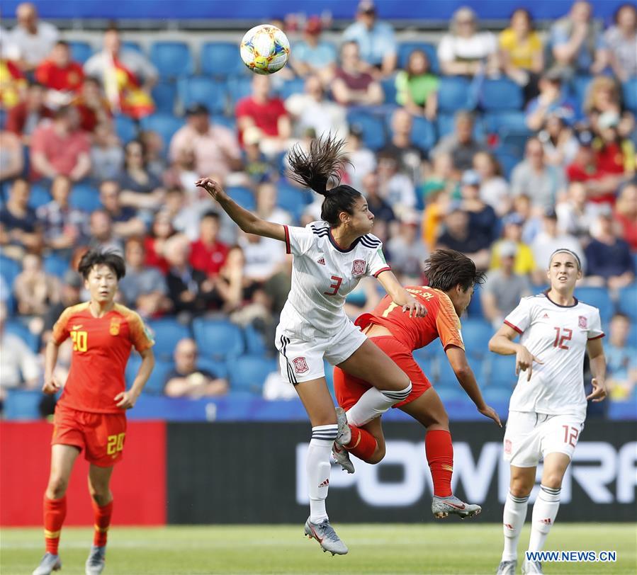 (SP)FRANCE-LE HAVRE-2019 FIFA WOMEN'S WORLD CUP-GROUP B-CHINA-SPAIN