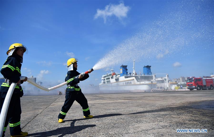 CHINA-HAINAN-HAIKOU-EMERGENCY DRILL(CN)