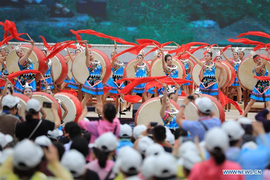 #CHINA-HUNAN-XIANGXI-DRUM FESTIVAL (CN)