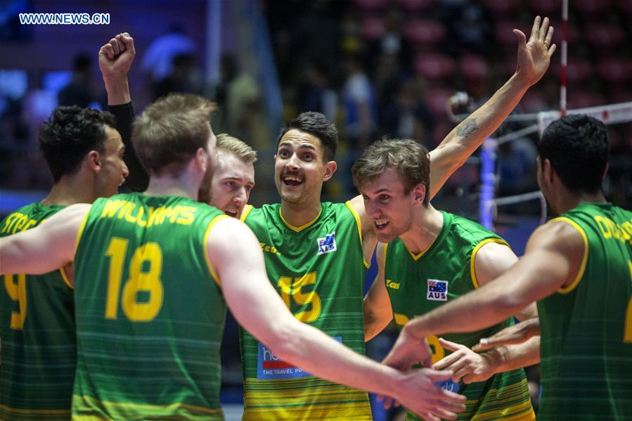 (SP)IRAN-ARDABIL-FIVB VOLLEYBALL LEAGUE-FRANCE VS AUSTRALIA (CN)