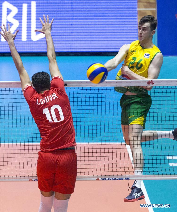 (SP)IRAN-ARDABIL-FIVB VOLLEYBALL LEAGUE-IRAN VS AUSTRALIA