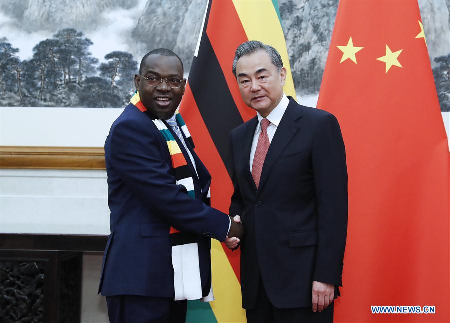 CHINA-BEIJING-WANG YI-ZIMBABWE'S FM-MEETING (CN)