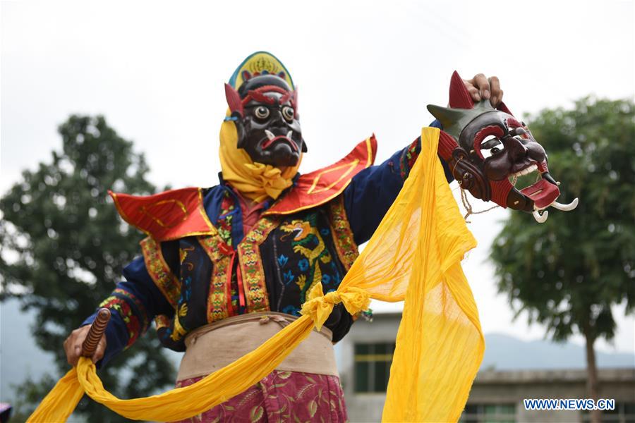 CHINA-GUIZHOU-DEJIANG-NUO MASK MAKING (CN)