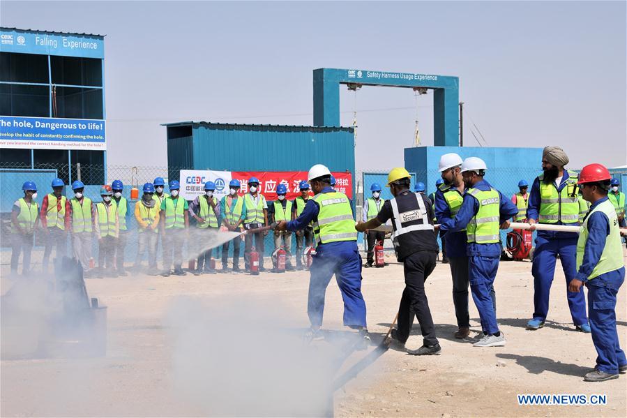 KUWAIT-JAHRA GOVERNORATE-CHINA-CGGC-FIREFIGHTING DRILLS