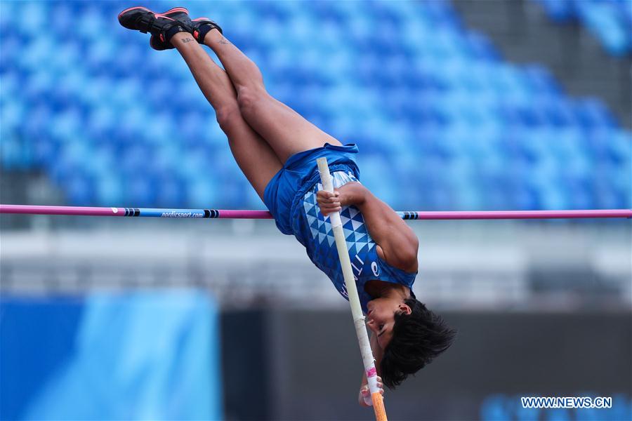 (SP)ITALY-NAPLES-SUMMER UNIVERSIADE-ATHLETICS-WOMEN'S POLE VAULT-FINAL