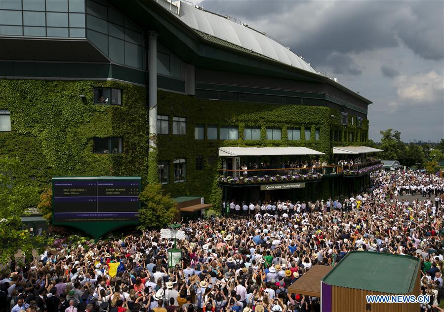 (SP)BRITAIN-LONDON-TENNIS-WIMBLEDON CHAMPIONSHIPS 2019-WOMEN'S SINGLES-FINAL