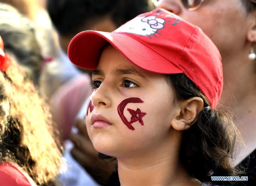 (SP)TUNISIA-TUNIS-SOCCER-AFRICAN CUP-SEMIFINAL-FANS