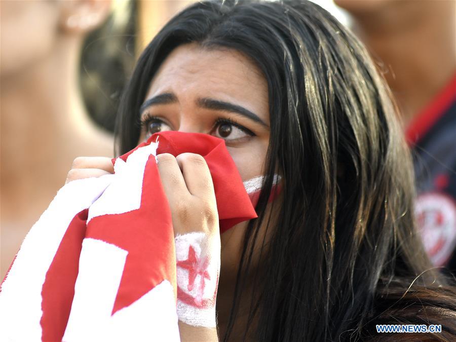 (SP)TUNISIA-TUNIS-SOCCER-AFRICAN CUP-SEMIFINAL-FANS