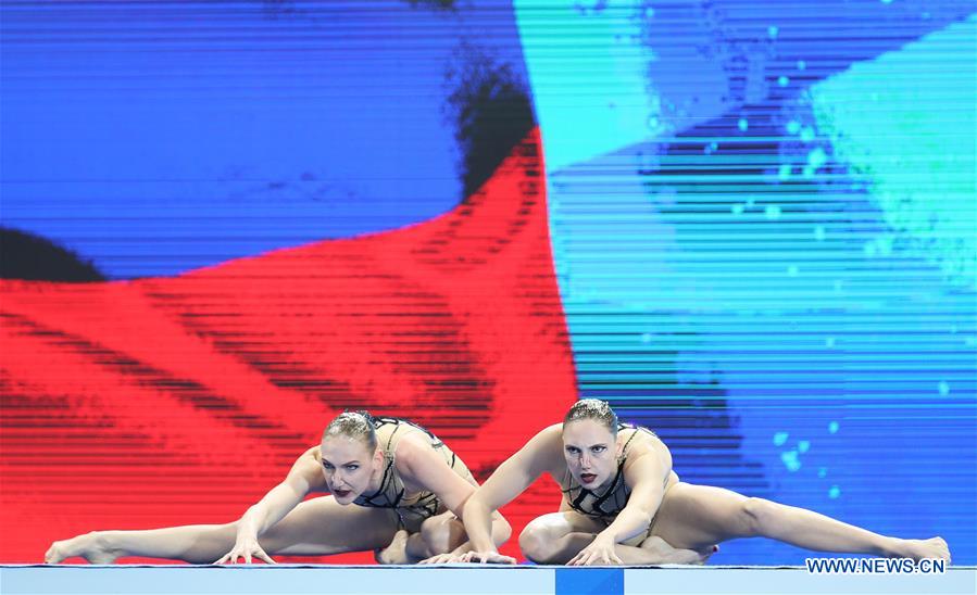 (SP)SOUTH KOREA-GWANGJU-FINA WORLD CHAMPIONSHIPS-ARTISTIC SWIMMING