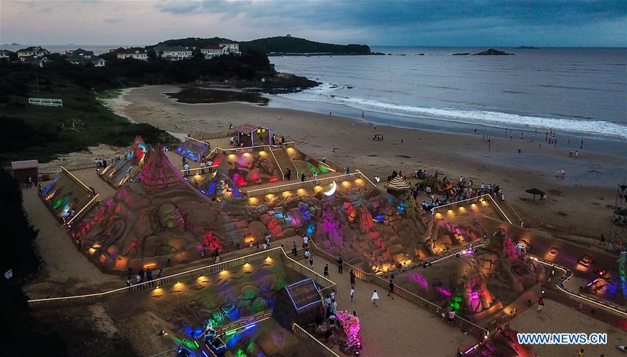 CHINA-ZHEJIANG-ZHOUSHAN-INT'L SAND SCULPTURE FESTIVAL (CN)