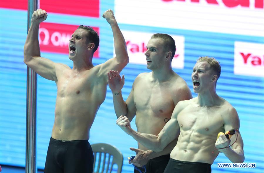 (SP)SOUTH KOREA-GWANGJU-FINA WORLD CHAMPIONSHIPS-SWIMMING-DAY 6