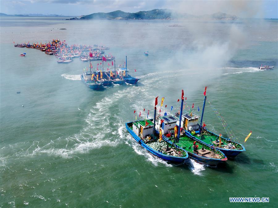 CHINA-FUJIAN-FUQING-FISHING FESTIVAL (CN)