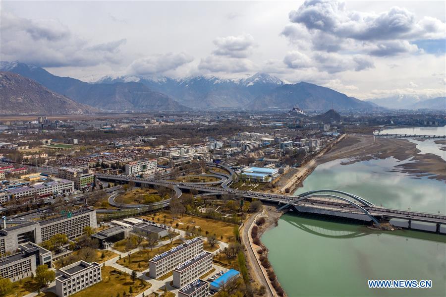 (InTibet)CHINA-TIBET-LHASA-AERIAL VIEW (CN)