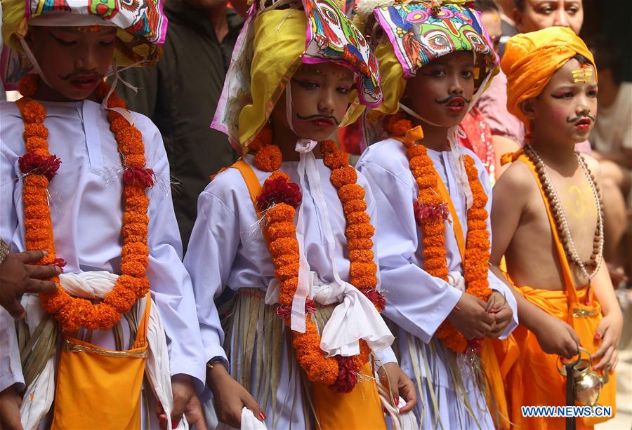 NEPAL-KATHMANDU-GAIJATRA FESTIVAL