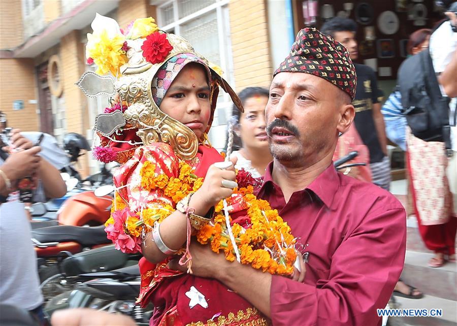 NEPAL-LALITPUR-NARSINGH FESTIVAL