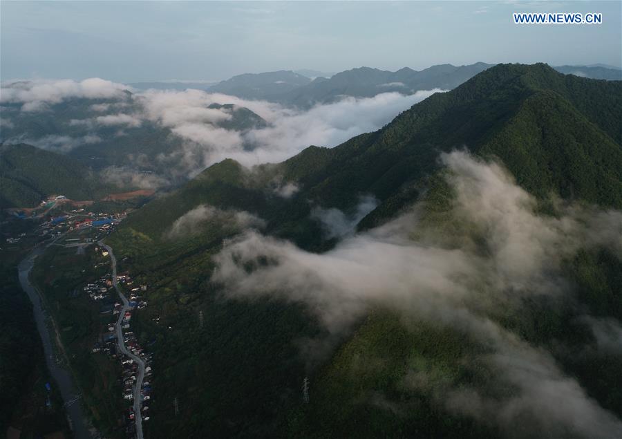 CHINA-SHAANXI-QINLING-NINGSHAN COUNTY-SCENERY (CN)