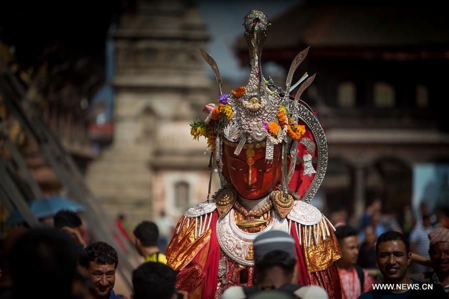 NEPAL-BHAKTAPUR-PANCHA DAN FESTIVAL