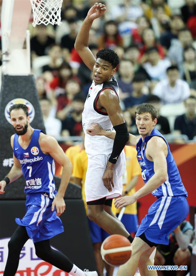 (SP)CHINA-SHANGHAI -BASKETBALL-FIBA WORLD CUP-GROUP E-JPN VS CZE(CN)