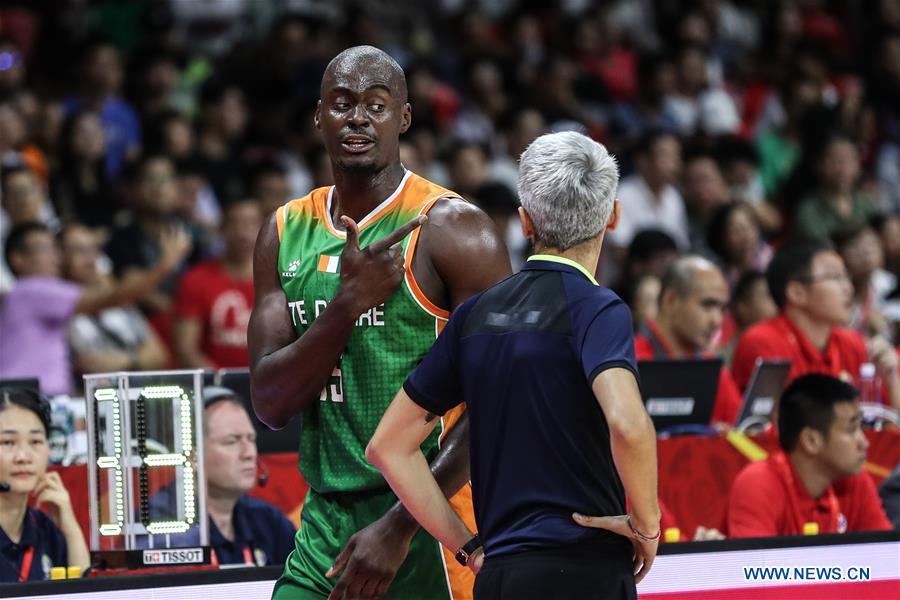 (SP)CHINA-GUANGZHOU-BASKETBALL-FIBA WORLD CUP-GROUP M-NGA VS CIV(CN)