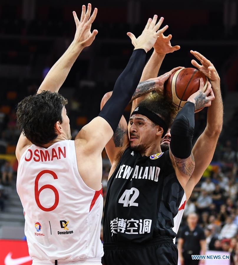 (SP)CHINA-DONGGUAN-BASKETBALL-FIBA WORLD CUP-NEW ZEALAND VS TURKEY (CN)