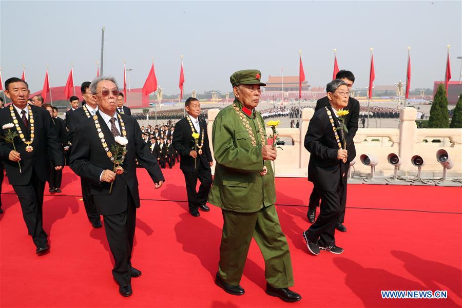 CHINA-BEIJING-MARTYRS' DAY-CEREMONY (CN)