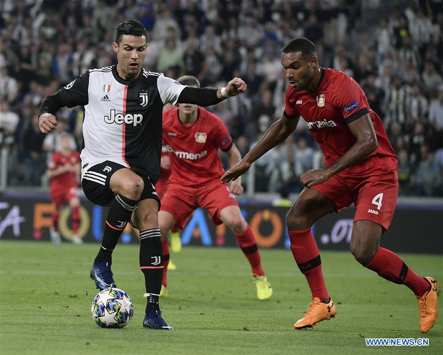 (SP) ITALY-TURIN-SOCCER-CHAMPIONS LEAGUE-JUVENTUS VS BAYER LEVERKUSEN