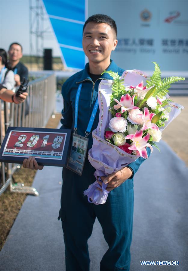 (SP)CHINA-WUHAN-7TH MILITARY WORLD GAMES-AERONAUTICAL PENTATHLON-FLYING CONTEST