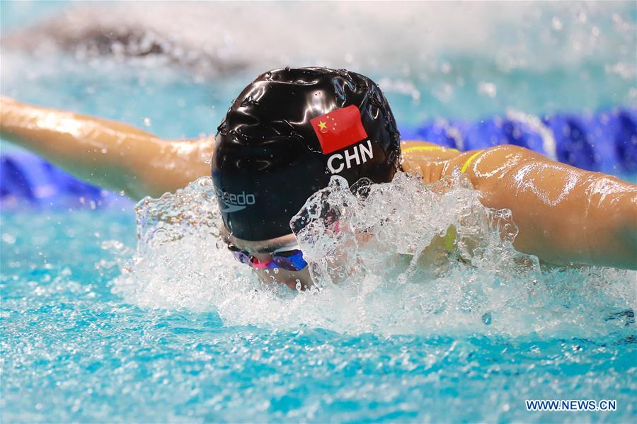 (SP)CHINA-WUHAN-7TH MILITARY WORLD GAMES-SWIMMING-WOMEN'S 100M BUTTERFLY(CN)