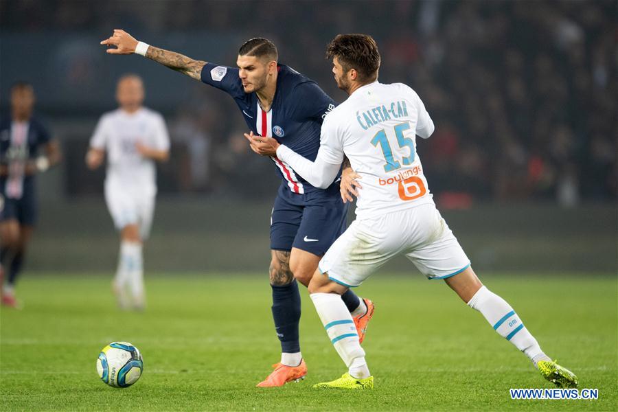 (SP)FRANCE-PARIS-SOCCER-LIGUE 1-PARIS SAINT-GERMAIN VS MARSEILLE