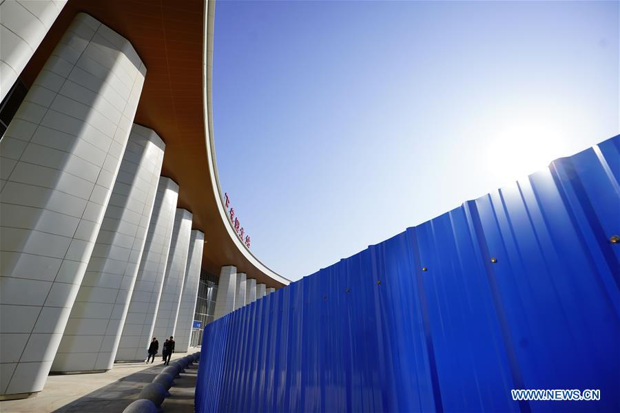 CHINA-HEBEI-ZHANGJIAKOU-HIGH-SPEED RAILWAY STATION-COMPLETION (CN)