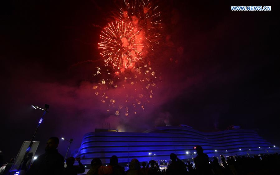 PAKISTAN-RAWALPINDI-NEW YEAR CELEBRATION-FIREWORKS