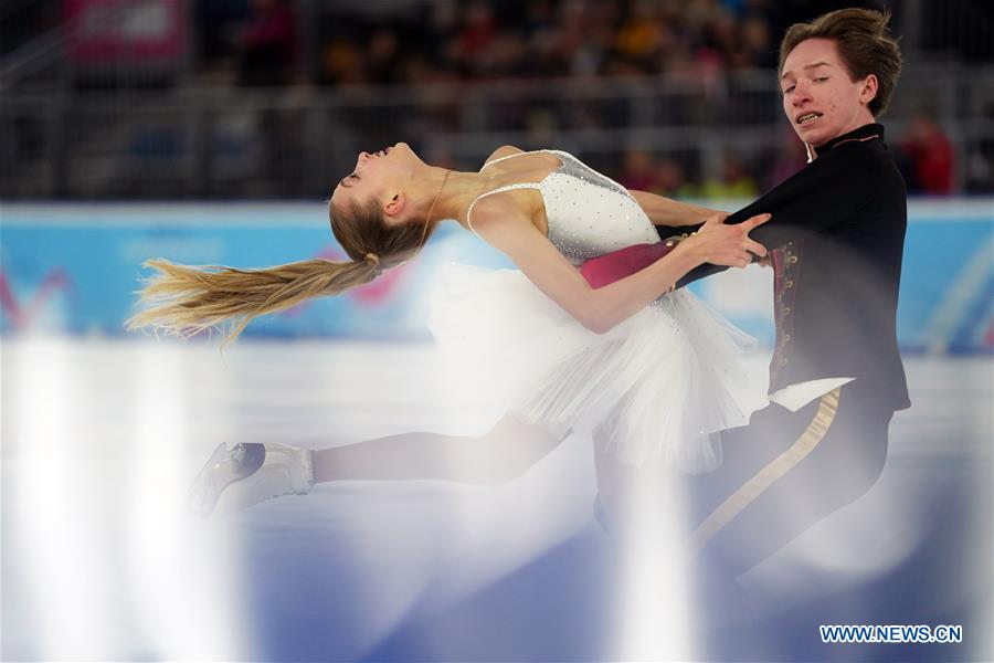 (SP)SWITZERLAND-LAUSANNE-WINTER YOG-FIGURE SKATING-ICE DANCE-FREE DANCE