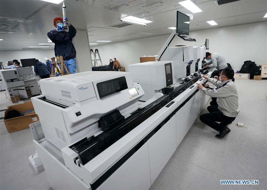 CHINA-HUBEI-WUHAN-LEISHENSHAN HOSPITAL-CONSTRUCTION (CN)