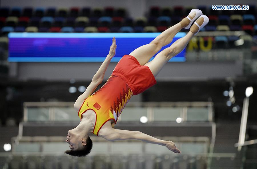 (SP)AZERBAIJAN-BAKU-2020 FIG WORLD CUP IN TRAMPOLINE GYMNASTICS AND TUMBLING